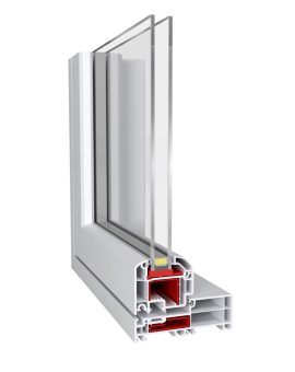 Fastkarm topstyret vinduer nordline 120 mm profil SFwindoor