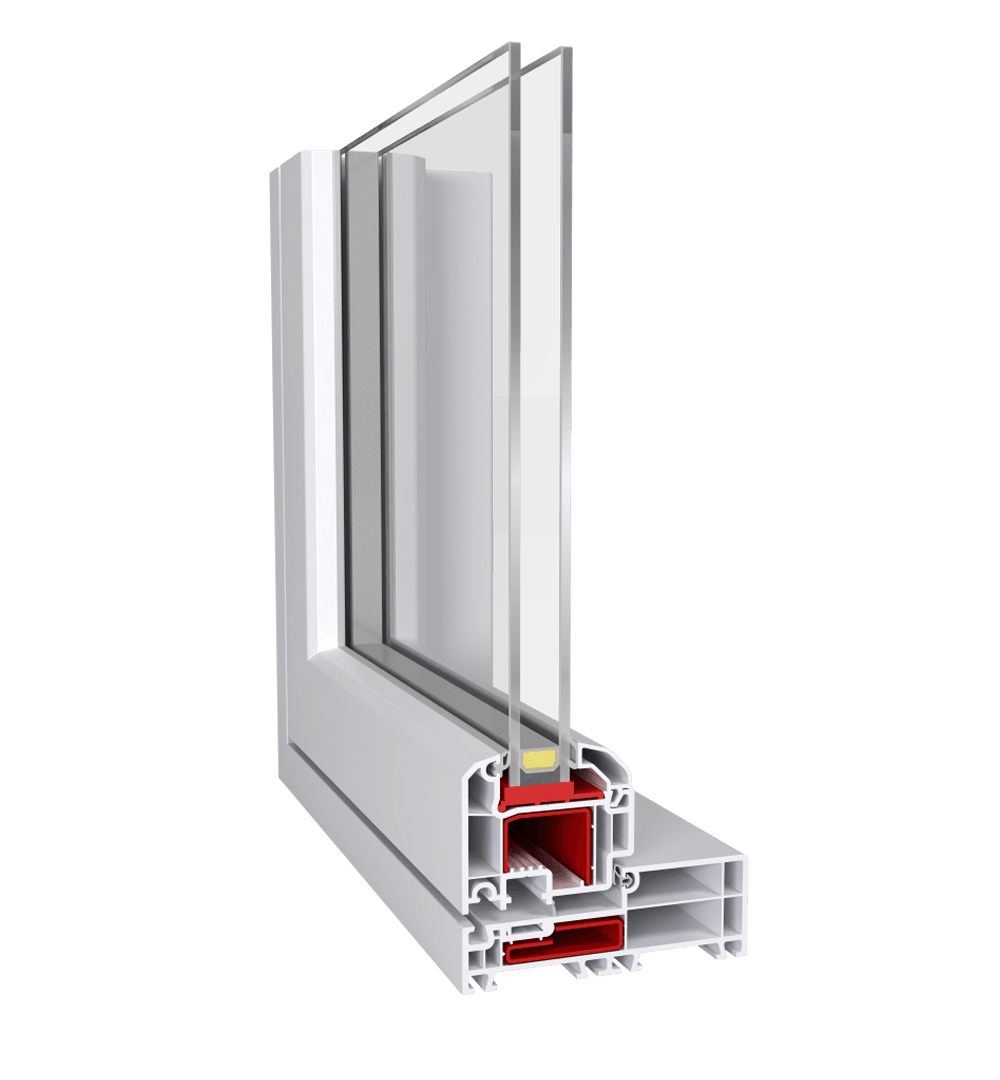 Fastkarm topstyret vinduer nordline 120 mm profil SFwindoor