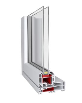 Sprosse-/bondehusvindue fra SFwindoor nordline 120 mm